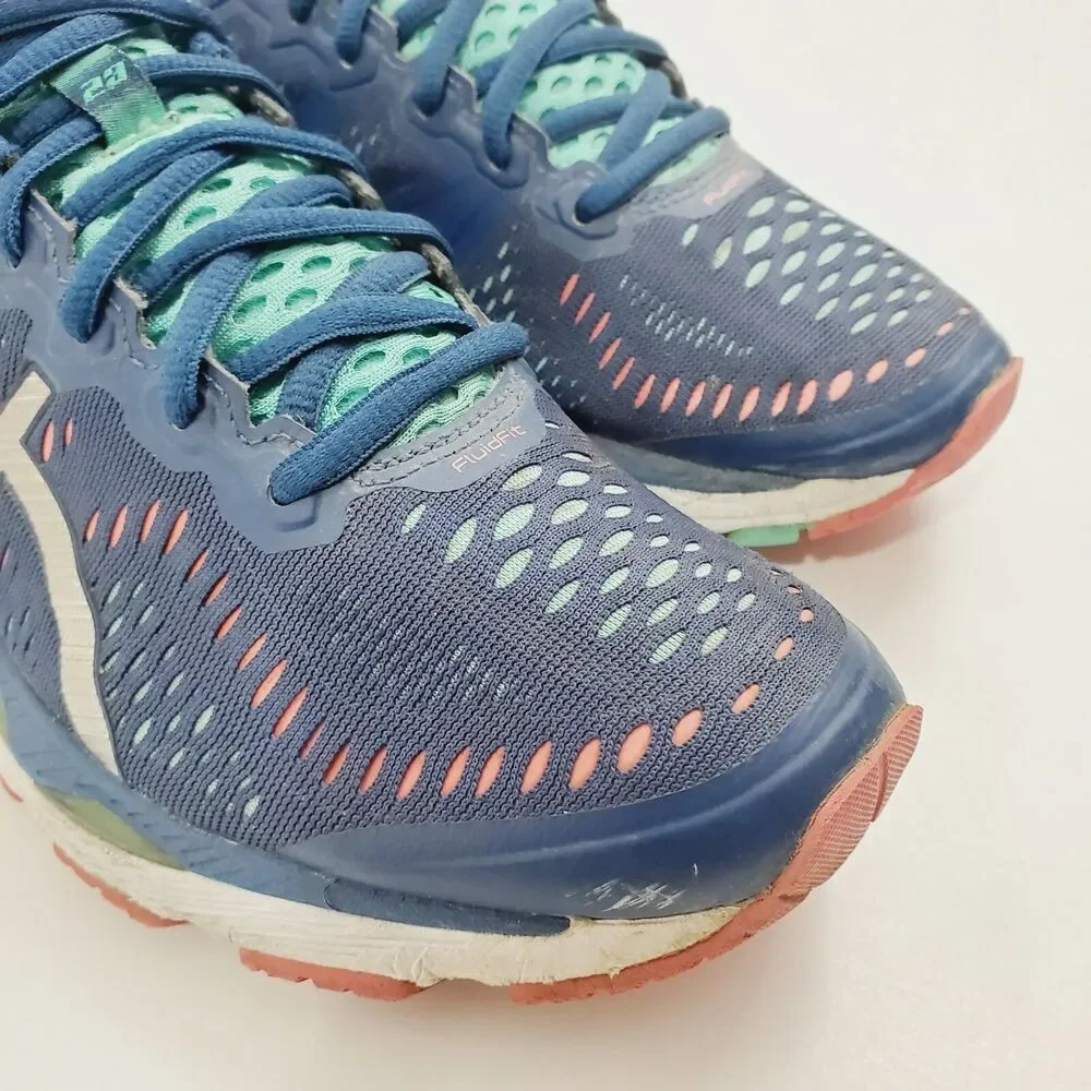 ASICS Shoes GEL-KAYANO 23 Womens Size 8.5 Blue Running Sneaker T696N